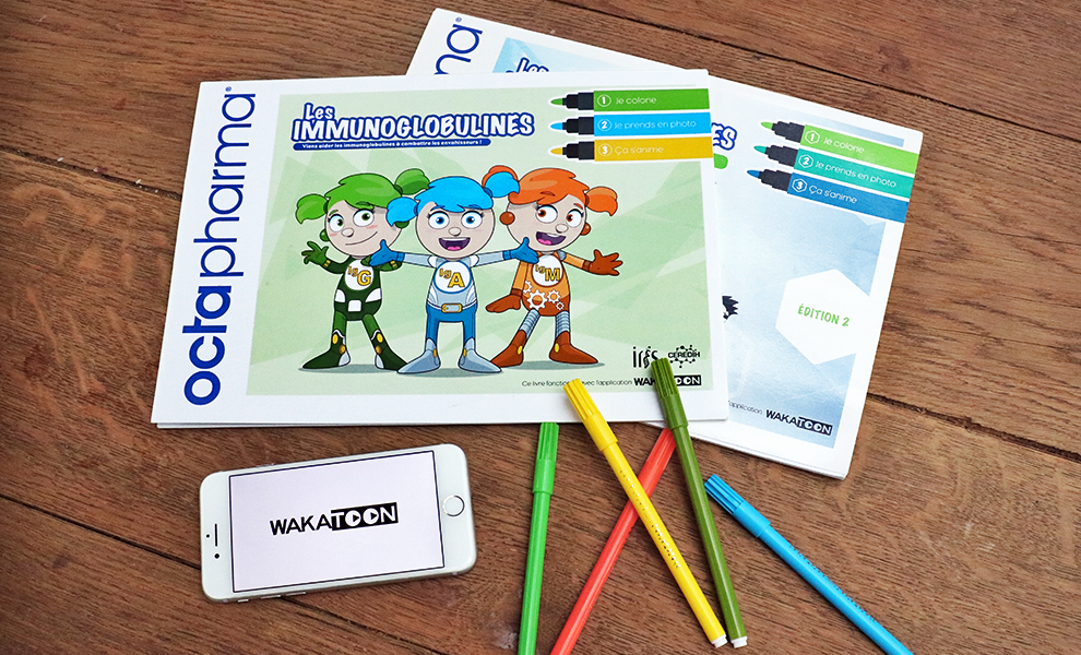 Livres de coloriage animé OctaPharma