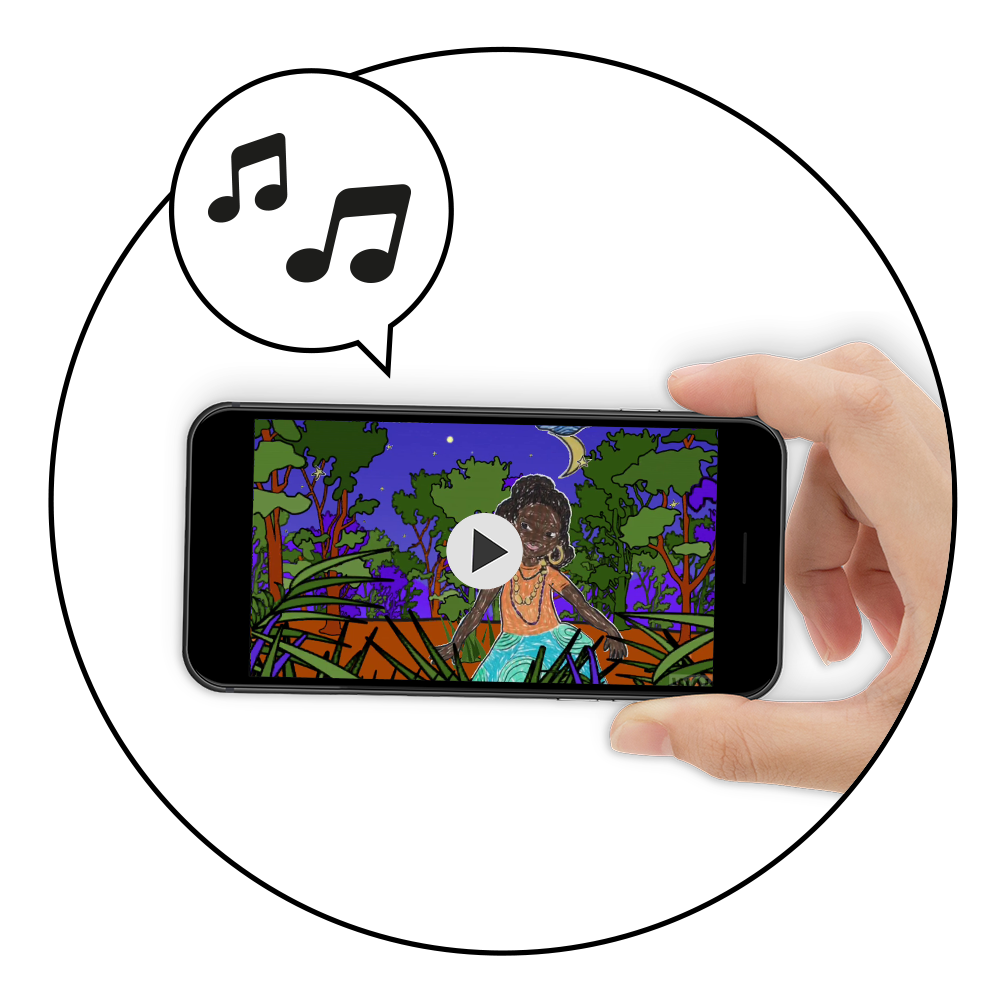 Je m'installe et je me laisse porter par l'histoire et mon dessin animé de plusieurs minutes.