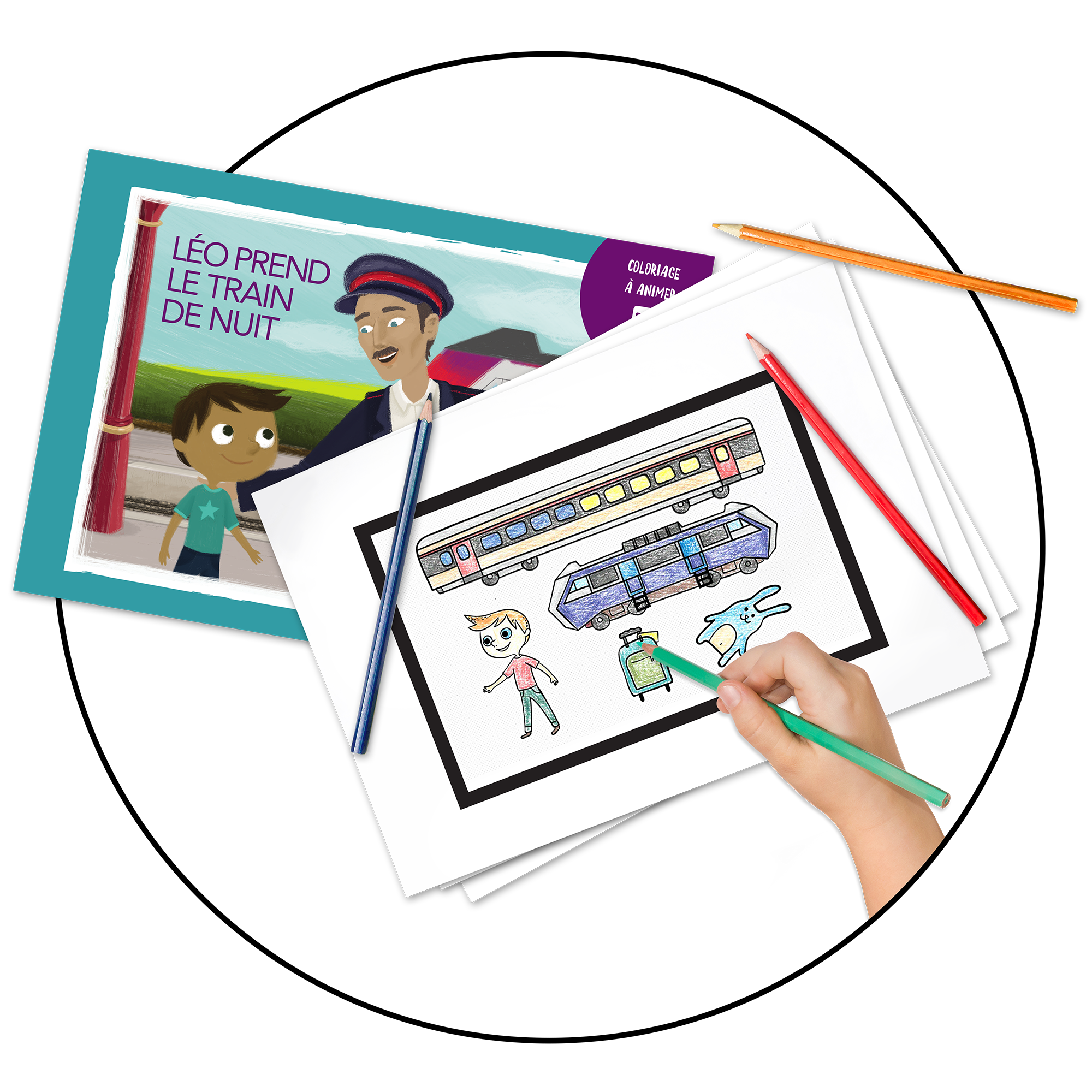 Je choisis mon histoire parmi la sélection proposée par Wakatoon.