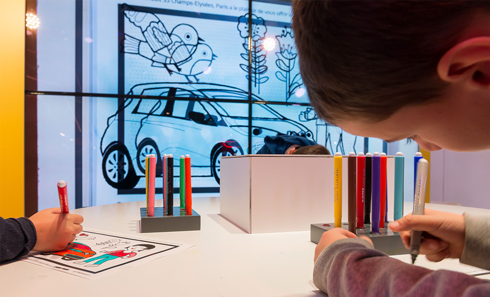 Kiosque autonome Wakatoon à l'Atelier Renault