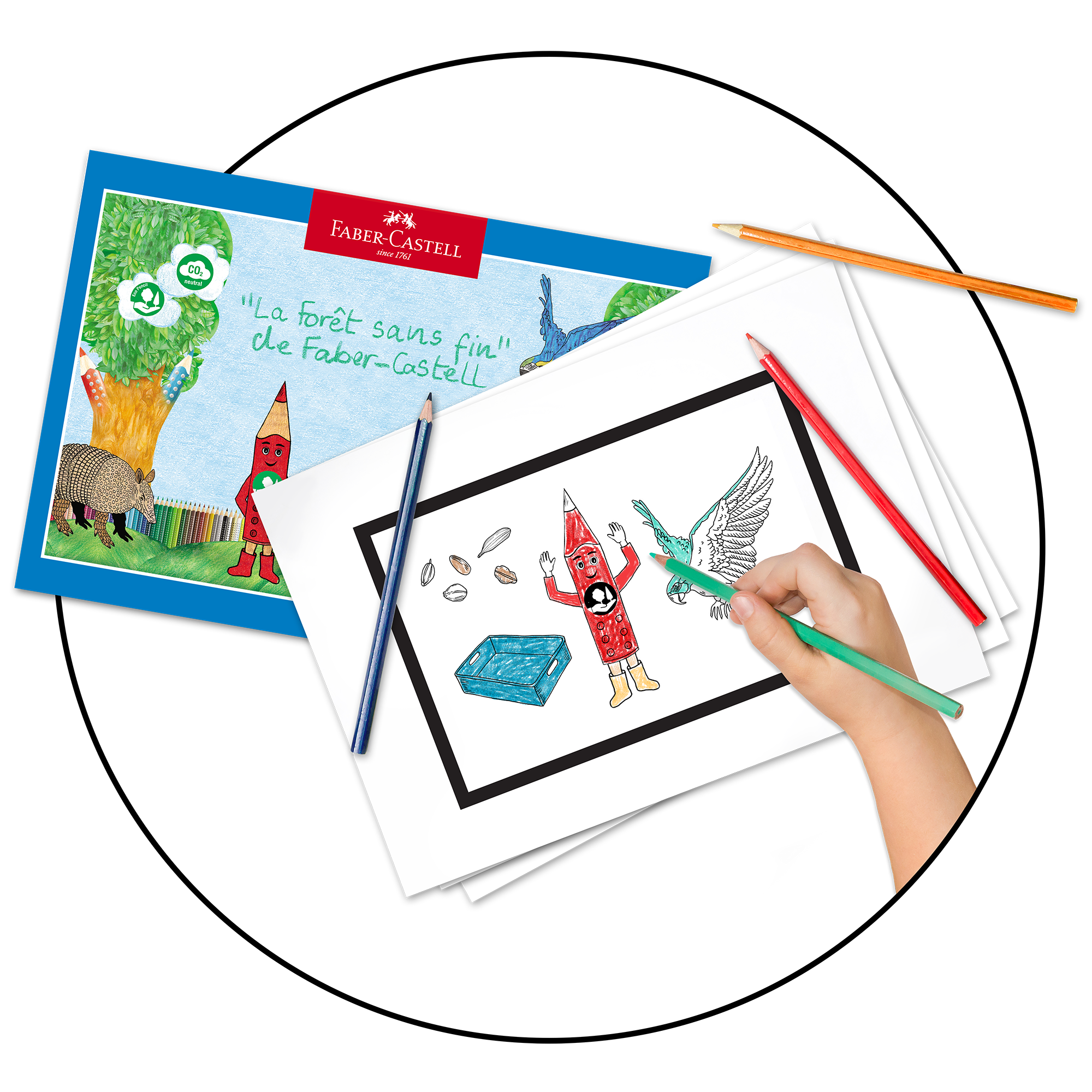 Je choisis mon histoire parmi la sélection proposée par Wakatoon.