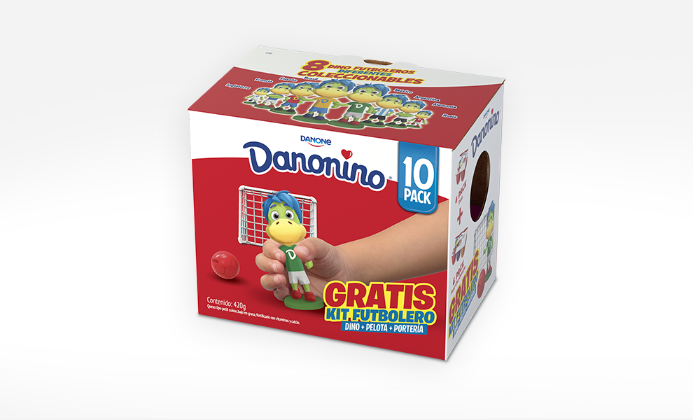 Yaourts à boire Danonino avec coloriages Wakatoon