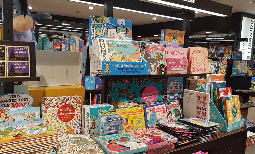 Lucky Luke animated coloring book in store